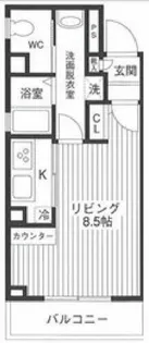ヴェローナⅡ【4階】の間取り