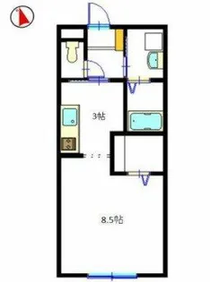 マ・メゾン英賀保【2階】の間取り