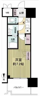 セレニテ本町東リアン【13階】の間取り