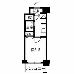 大阪府大阪市北区天神橋8丁目【マンション】の間取り