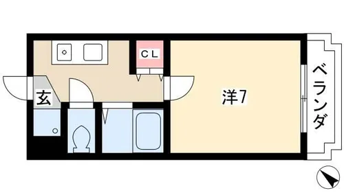 SLR吹上【6階】の間取り