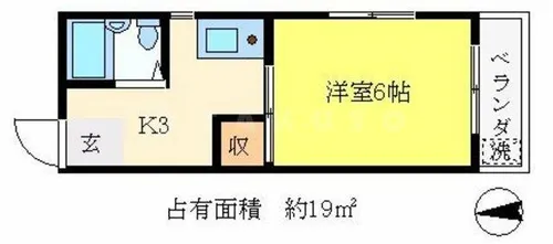 ファーストコーポ白川【2階】の間取り