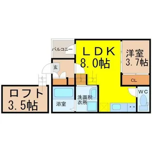 Next Stage II【2階】の間取り
