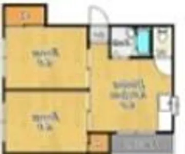 サンシャインMKM今里Ⅳ【2階】の間取り