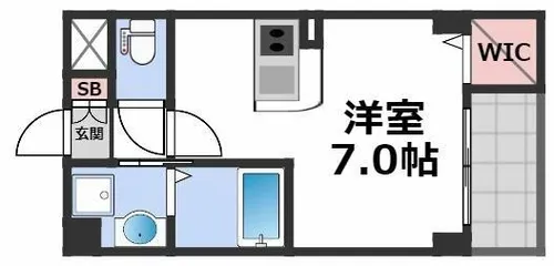 アダージェ小路【2階】の間取り