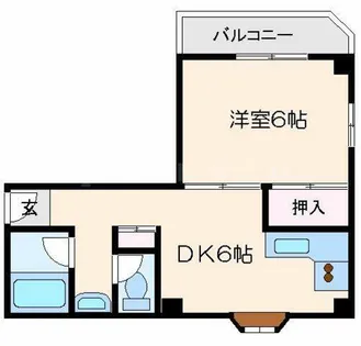 エクセレンス千里山【2階】の間取り
