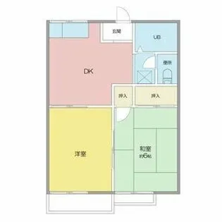 セレーナY【201号室】の間取り