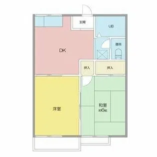 セレーナY【201号室】の間取り