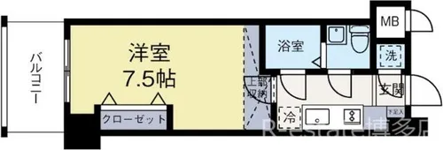 No67BENEFIT21博多【14階】の間取り