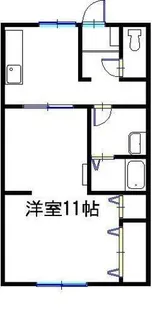 大開マンション(管理)【102号室】の間取り