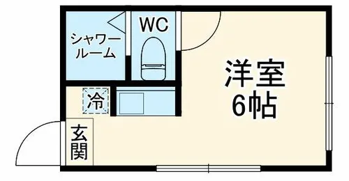 シティライフシャノン【4B号室】の間取り