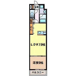 BPRレジデンス金山【4階】の間取り