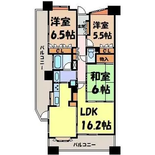 グランカーサ上前津【9階】の間取り