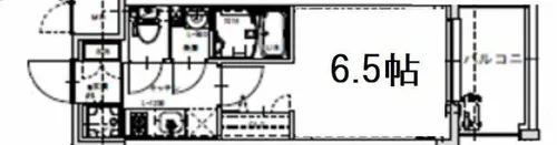 JMFレジデンス桜ノ宮【4階】の間取り