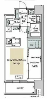アーバネックス大阪城北【9階】の間取り