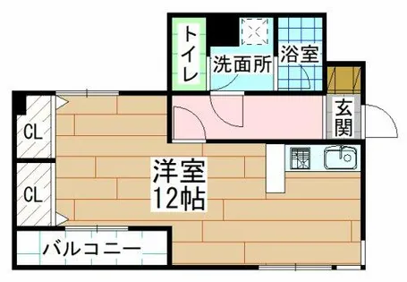 セジュール三萩野【3階】の間取り