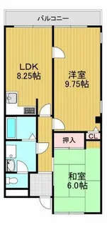 ウォールストリートI【2階】の間取り