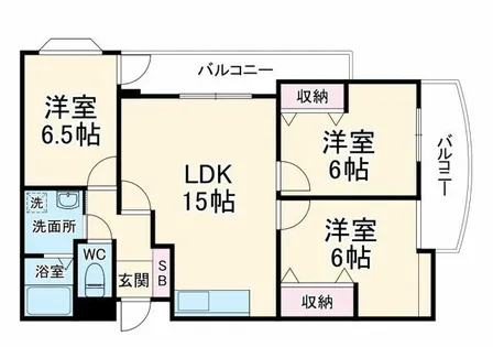 ヴィッツオーラ【2階】の間取り