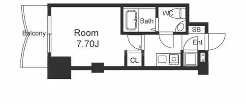 セレニテ新大阪弐番館【13階】の間取り