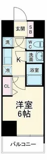Dimus新大阪【8階】の間取り