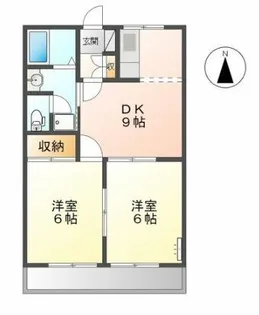 ヒルトップ内張【2階】の間取り