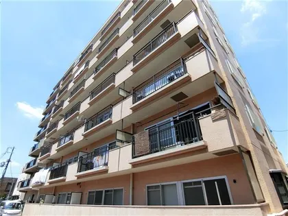 レジデンス鶴美【7階】の外観