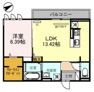 Resplandor【2階】の間取り