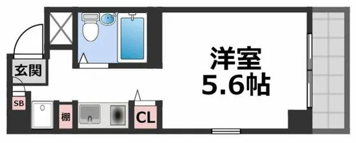 ルミエールシンケIII【4階】の間取り