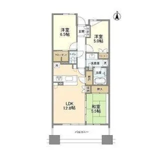 SS.FLAT桜山 本館【3階】の間取り