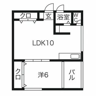 松風園ハウス【A705号室】の間取り