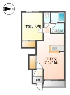 グラン マーベラス【1階】の間取り