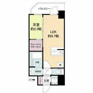 セレニテ新大阪グランデ ミリュー【3階】の間取り