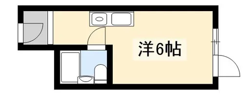 東カン名古屋キャステール【647号室】の間取り