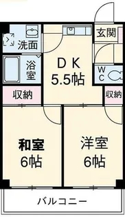 グレースイナガキ【4階】の間取り