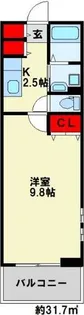エヴァーグリーンP【101号室】の間取り