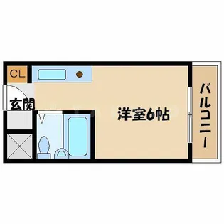 ヴィラ守口【3階】の間取り