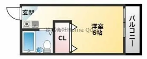 八千代ハイツ【5階】の間取り