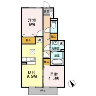 シエロ【1階】の間取り