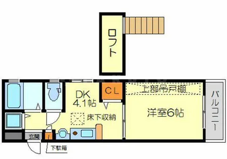 エステムコート新大阪Ⅲステーションプラザ【7階】の間取り