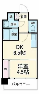 プレジオ江坂Ⅱ【9階】の間取り