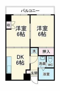 大阪府豊中市西泉丘3丁目【マンション】の間取り