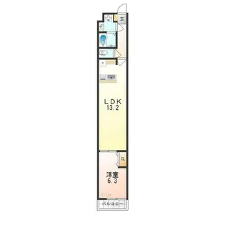 La Fite SHIMOGAMO【1階】の間取り