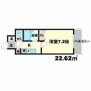 K緑地【2階】の間取り