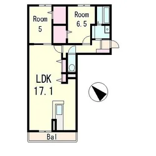 シルトクレーテA棟【2階】の間取り