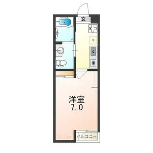 Kamo River清水五条【3階】の間取り