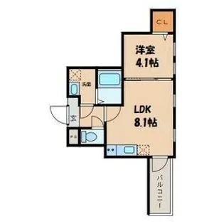 spica【3階】の間取り