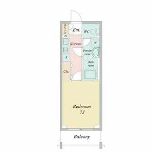 グランカーサ緑地公園【3階】の間取り