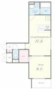 セイワパレス門真【1階】の間取り