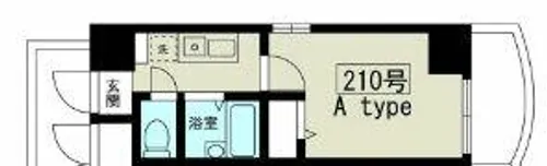 ノルデンハイム東三国Ⅲ B棟【3階】の間取り