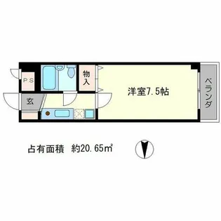 メゾンジョアPart1【1階】の間取り